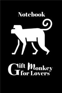 Gifts For Monkey Lovers Notebook