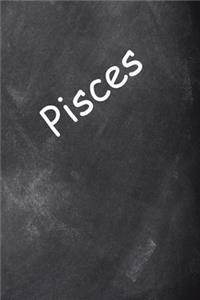 2020 Weekly Planner Pisces Zodiac Horoscope Chalkboard 134 Pages