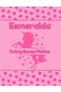 Esmeralda Twirly Sweet Pickles