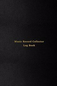 Music Record Collector Log Book