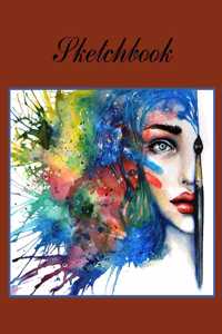 Sketchbook -Art Notebooks-Sketchbook for Art-Sketch Book for Adults- Sketch Pad for Drawing- Blank Journal-Art Sketchbook-