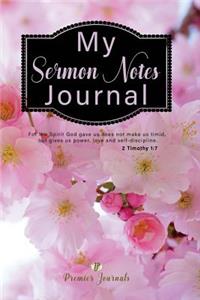 My Sermon Notes Journal