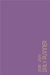 2018 - 2019 Daily Planner