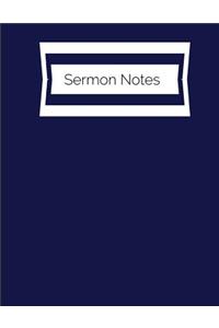 Sermon Notes