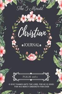 The 5 Minute Christian Journal