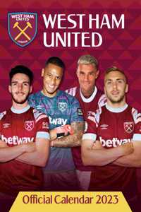 Official West Ham United FC A3 Calendar 2023