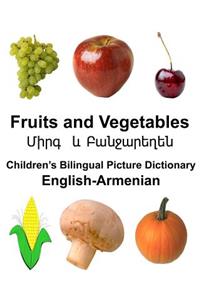 English-Armenian Fruits and Vegetables Children's Bilingual Picture Dictionary