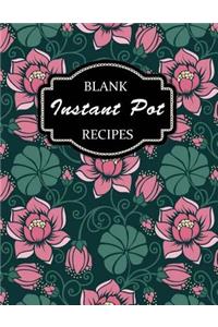 Blank Instant Pot Recipes