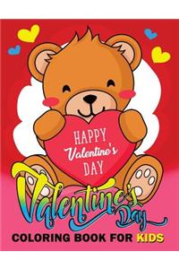 Valentine Day Coloring Book for Kids