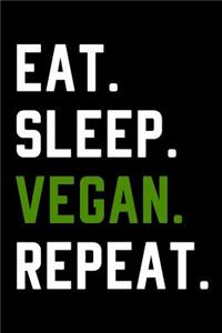 Eat Sleep Vegan Repeat