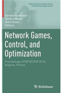 Network Games, Control, and Optimization