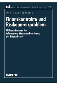 Finanzkontrakte Und Risikoanreizproblem