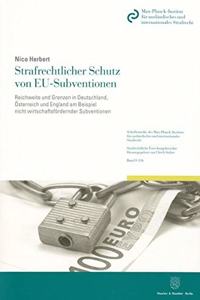 Strafrechtlicher Schutz Von Eu-Subventionen