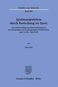 Spielmanipulation Durch Bestechung Im Sport