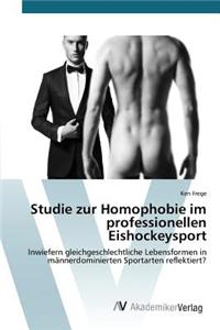 Studie zur Homophobie im professionellen Eishockeysport