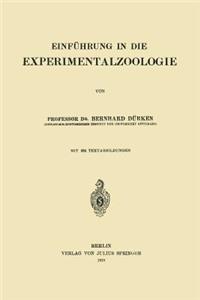 Einführung in die Experimentalzoologie