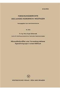 Mikrowellenbandfilter unter Verwendung mehrerer Eigenschwingungen in einem Hohlraum