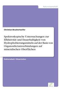 Spektroskopische Untersuchungen zur Effektivität und Dauerhaftigkeit von Hydrophobierungsmitteln auf der Basis von Organosiliciumverbindungen auf mineralischen Oberflächen