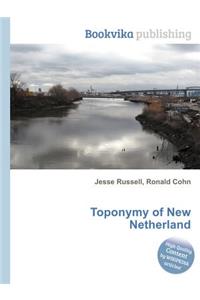 Toponymy of New Netherland