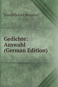 Gedichte: Auswahl (German Edition)