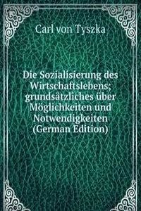 Die Sozialisierung des Wirtschaftslebens; grundsatzliches uber Moglichkeiten und Notwendigkeiten (German Edition)