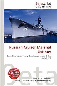 Russian Cruiser Marshal Ustinov