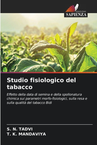 Studio fisiologico del tabacco