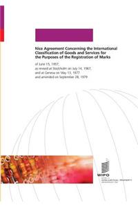 Nice Agreement Concerning the International Classification of Goods and Services for the Purposes of the Registration of Marks