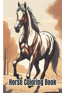 Horse Coloring Book