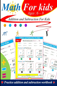 Addition and subtraction for kids