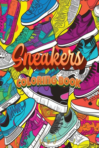 Sneakers Coloring Book