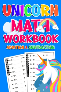 Unicorn Math Workbook ( Addition & Subtraction )