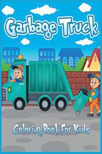 Garbage Truck Coloring Book for Kids