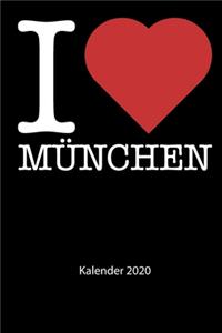 I love München Kalender 2020