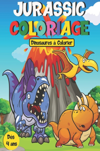 JURASSIC COLORIAGE - Dinosaures à colorier