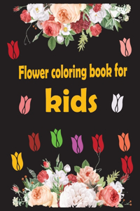 flower coloring book for kids