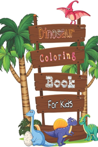 Dinosaur Coloring Book For Kids