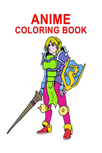 Anime Coloring Book