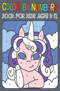 Color By Numbers book For Kids Ages 8-12