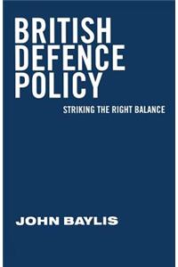 British Defence Policy