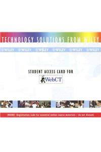 WebCT Student Access Card