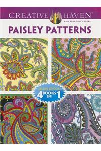 Creative Haven PAISLEY PATTERNS Coloring Book