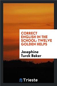 Correct English in the School