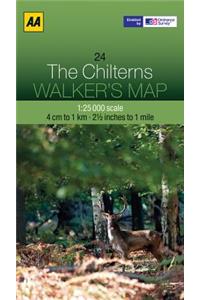 Walker's Map the Chilterns