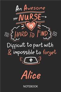 Alice - Notebook