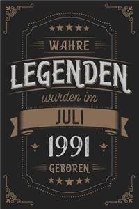 Wahre Legenden wurden im Juli 1991 geboren