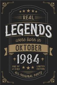 Real Legends were born in Oktober 1984