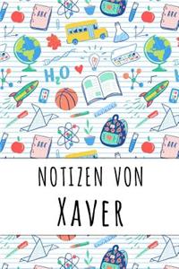 Notizen von Xaver