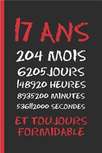17 ANS Et Toujours Formidable