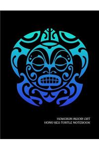 Hawaiian Maori Art Honu Sea Turtle Notebook